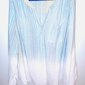 Zack and Rachel sheer shirt
